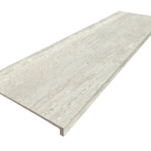 PELDAÑO RECTO ANT. C3 TRAVERTINO SILVER 33X120