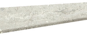 REMATE PELD. RECTO TRAVERTINO SILVER 3,2X33