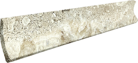 MEDIA CAÑA TRAVERTINO BRESCIA 4X33