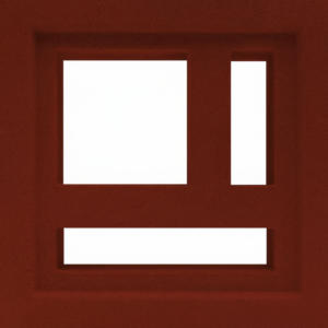 Gạch bông gió bông gió màu 19x19 R-VCB-009