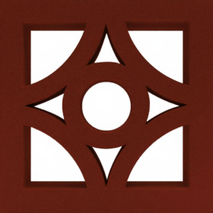 Gạch bông gió bông gió màu 19x19 R-VCB-020