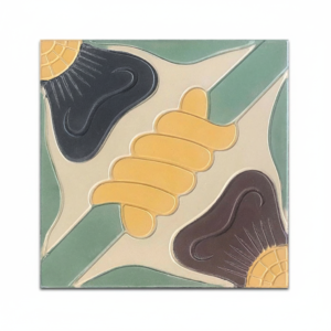 Gạch bông bó viền góc 14x14 V14-504