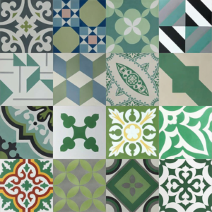 Gạch patchwork ngẫu hứng 20x20 V20-PW