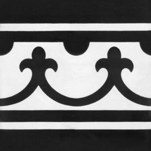 Gạch bông bó viền góc 20x20 V20B-002-T-01