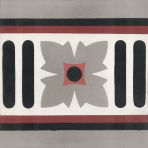 Gạch bông bó viền góc 20x20 V20B-009-F-01