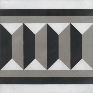 Gạch bông bó viền góc 20x20 V20B-013-T-01