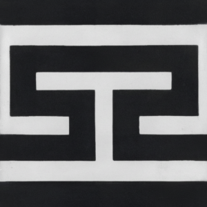 Gạch bông bó viền góc 20x20 V20B-017-T-01