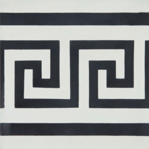 Gạch bông bó viền góc 20x20 V20B-035