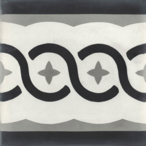 Gạch bông bó viền góc 20x20 V20C-001-T-01