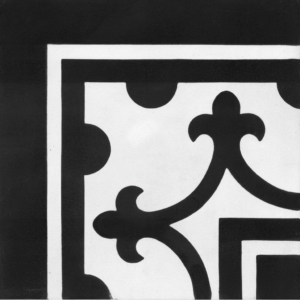 Gạch bông bó viền góc 20x20 V20C-002-T-01