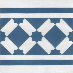 Gạch bông bó viền góc 20x20 V20C-007-T-01