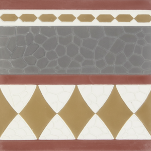 Gạch bông bó viền góc 20x20 V20RB-003