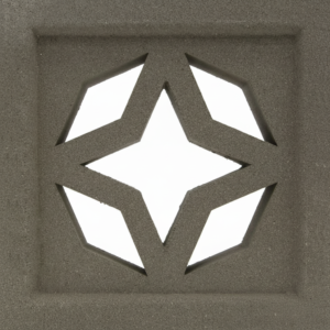 Gạch bông gió bông gió xi măng 19x19 VCB-007