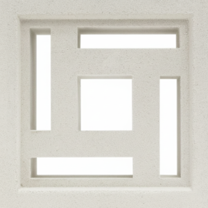 Gạch bông gió bông gió trắng 19x19 VCB-012-1000