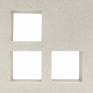 Gạch bông gió bông gió trắng 19x19 VCB-019-1000