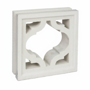 Gạch bông gió bông gió trắng 19x19 VCB-022-1000