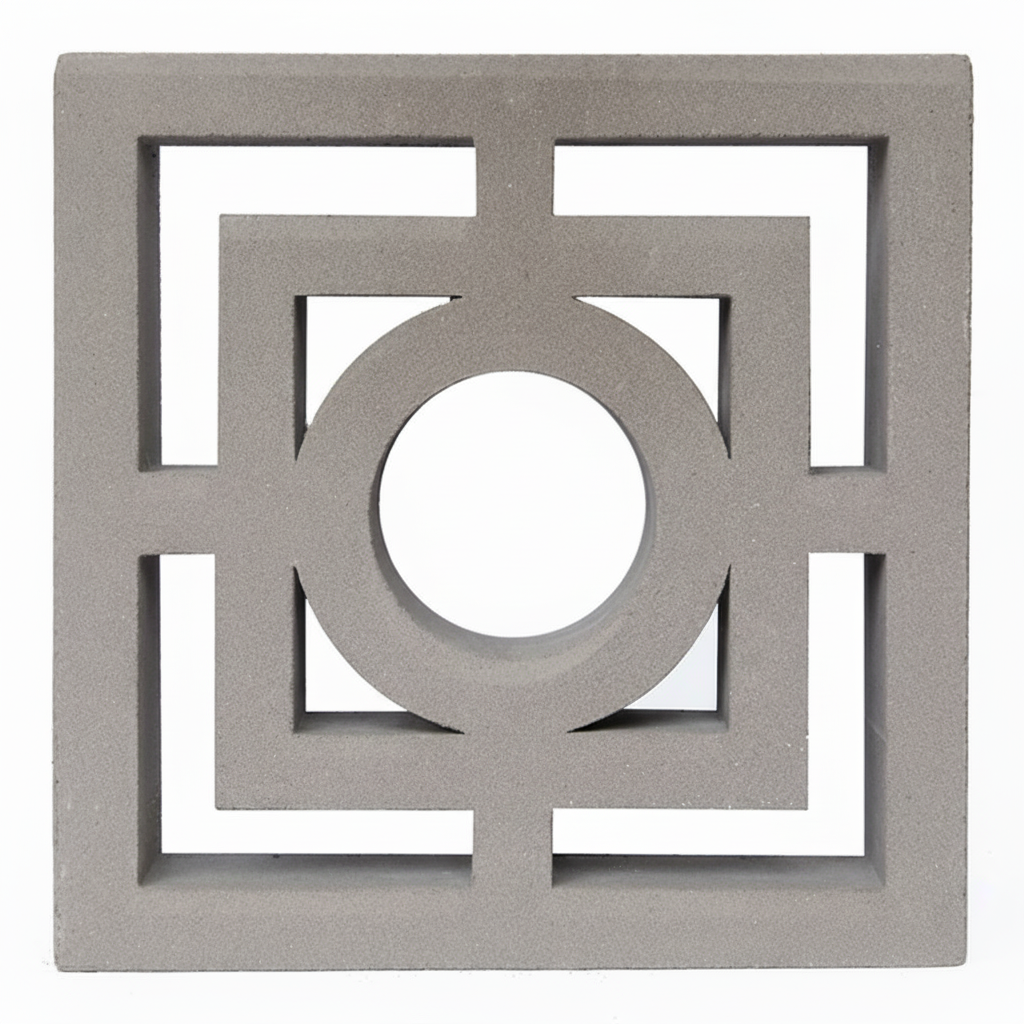 Gạch bông gió bông gió xi măng 29x29 VCB30-001 - Ảnh 2