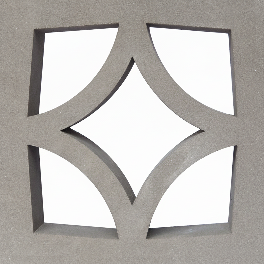 Gạch bông gió bông gió xi măng 29x29 VCB30-002