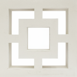 Gạch bông gió bông gió trắng 29x29 VCB30-003-1000