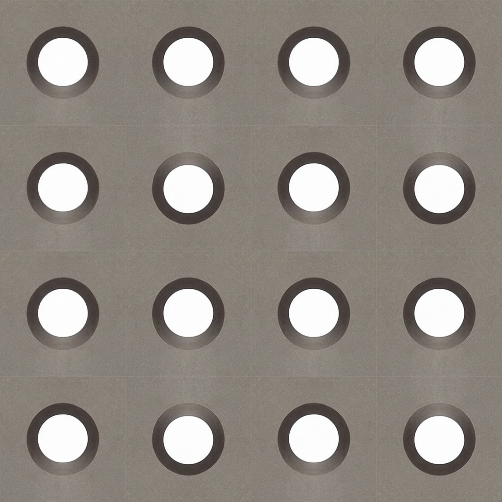 Gạch bông gió bông gió xi măng 29x29 VCB30-005 - Ảnh 2