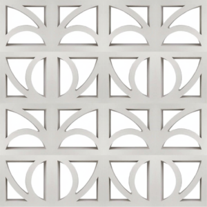 Gạch bông gió bông gió trắng 29x29 VCB30-009-1000