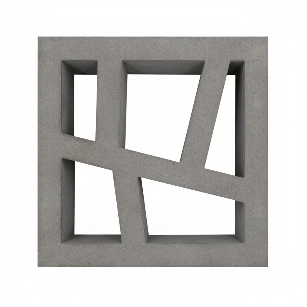 Gạch bông gió bông gió xi măng 29x29 VCB30-020 - Ảnh 5