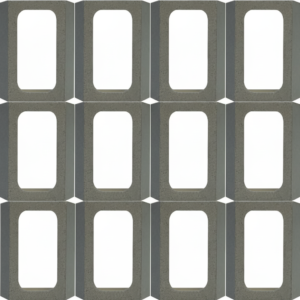 Gạch bông gió bông gió xi măng 24x20 VCBS-001 Pyramid