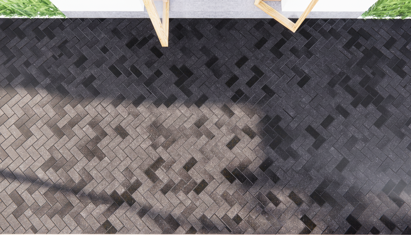 Gạch nghệ thuật sân vườn 10x20 VG1020-BL-60 - Ảnh 2