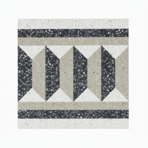 Gạch bông đá mài bó viền góc 20x20 VT20B--013