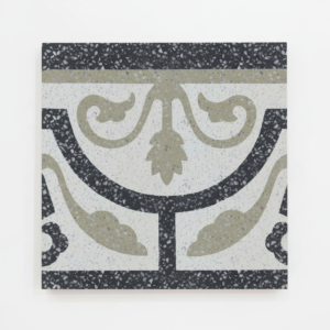 Gạch bông đá mài bó viền góc 20x20 VT20B-027