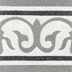 Gạch bông đá mài bó viền góc 20x20 VT20B-039-T-01