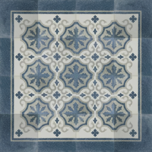 Gạch bông đá mài bó viền góc 20x20 VT20C-040-T-01