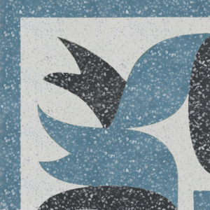 Gạch bông đá mài bó viền góc 20x20 VT20C-055