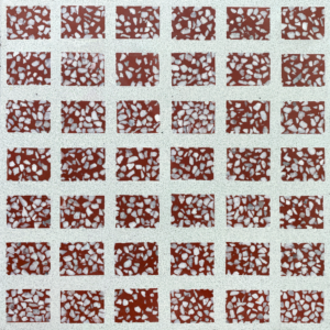 Gạch bông đá mài terrazzo mosaic 60x60 VTMS60-1000-001