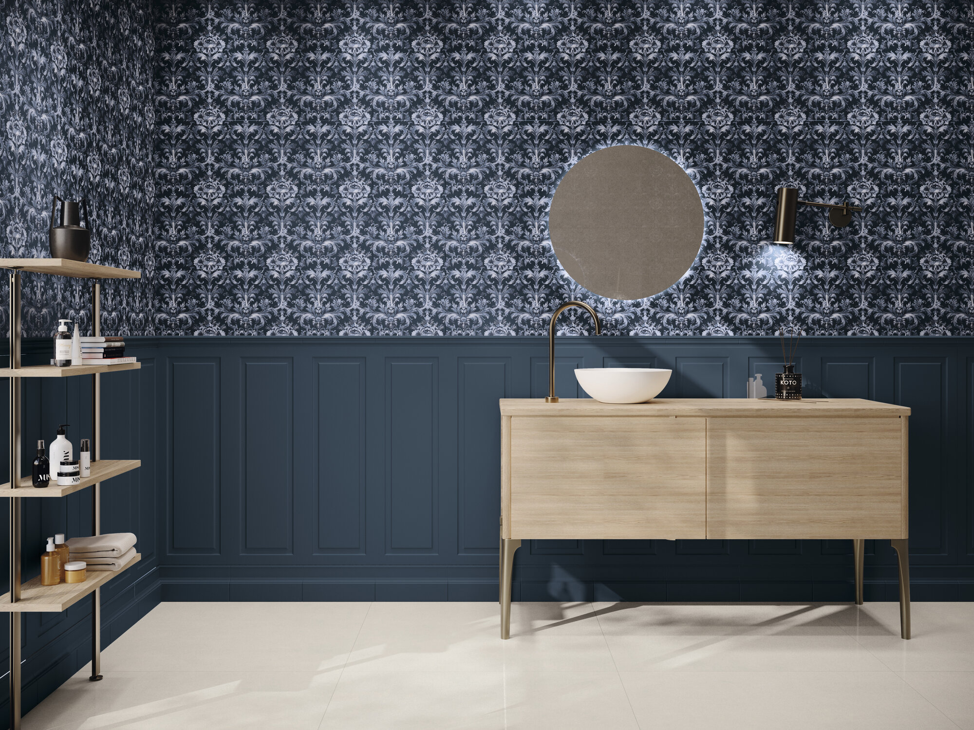 ZUHAUSE WEISS LAPATTO RECT 60X120 - Ảnh 2