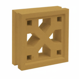 Gạch bông gió bông gió màu 19x19 Y-VCB-003