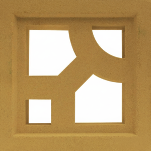 Gạch bông gió bông gió màu 19x19 Y-VCB-008