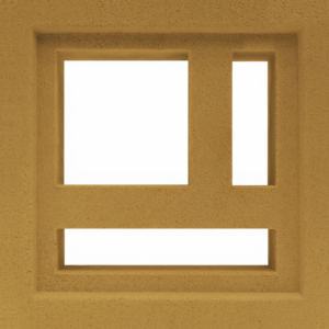 Gạch bông gió bông gió màu 19x19 Y-VCB-009