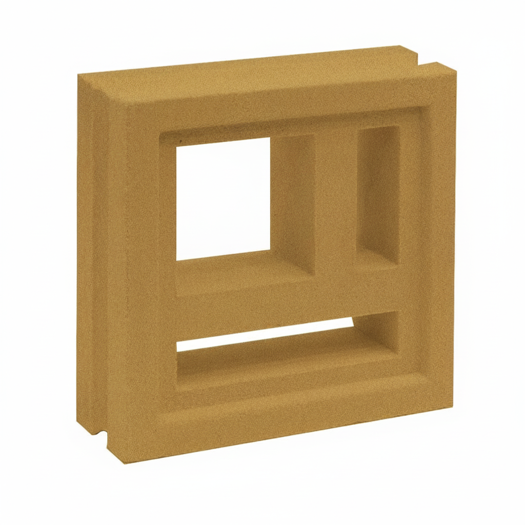 Gạch bông gió bông gió màu 19x19 Y-VCB-009 - Ảnh 2