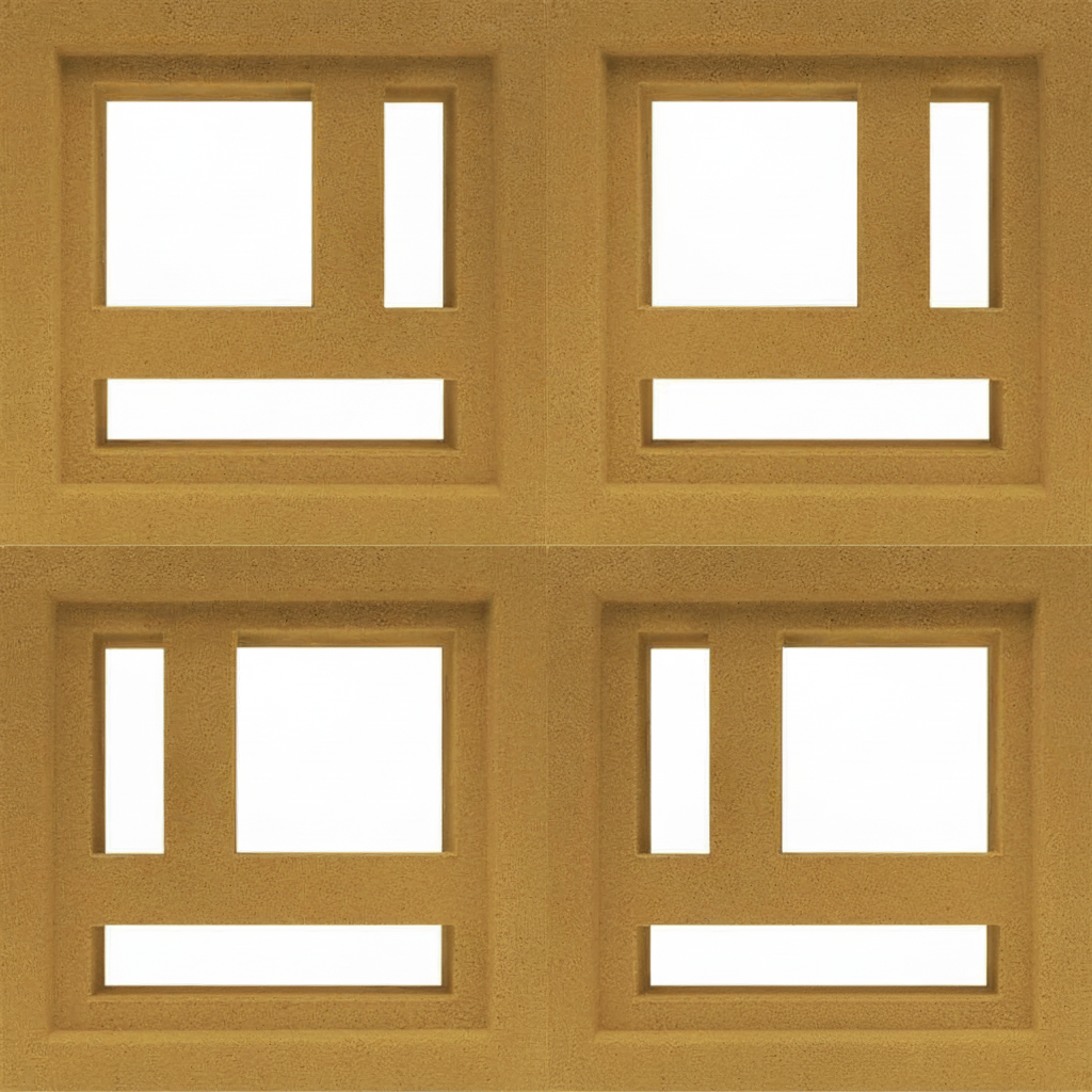 Gạch bông gió bông gió màu 19x19 Y-VCB-009 - Ảnh 3