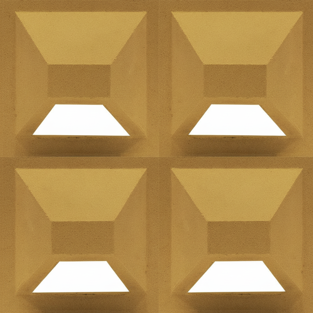 Gạch bông gió bông gió màu 19x19 Y-VCB-018 - Ảnh 3