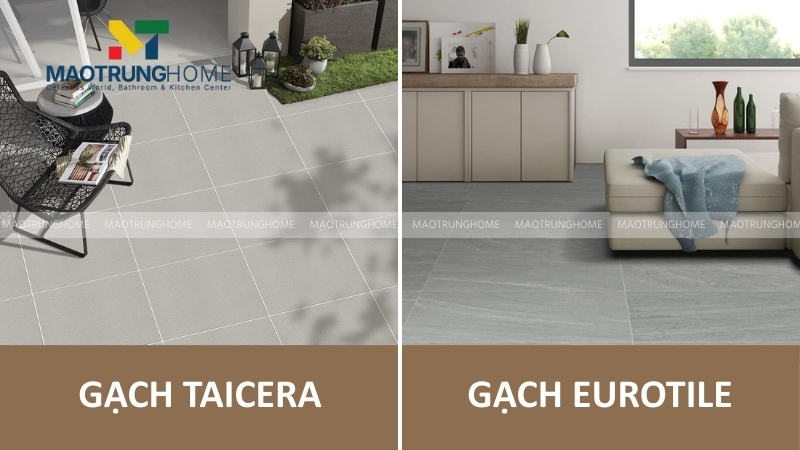 Gạch Taicera và Eurotile – Tinh tế phong cách châu Âu