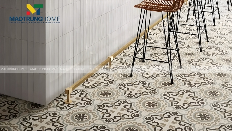 Gạch 20x20 mang lại vẻ đẹp chân thực