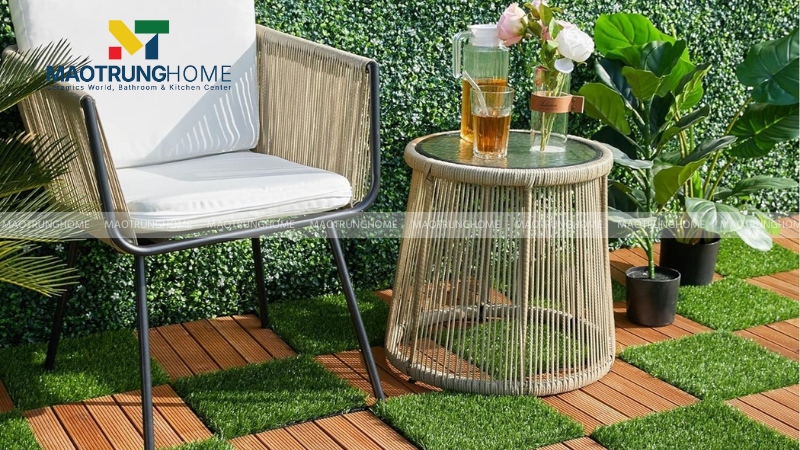 Gạch cho khu vực sân vườn và lối đi bộ (Mẫu 4)