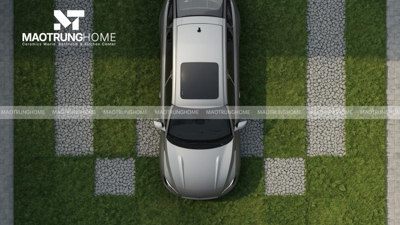 Gạch cho khu vực gara ô tô ngoài trời (Mẫu 2)