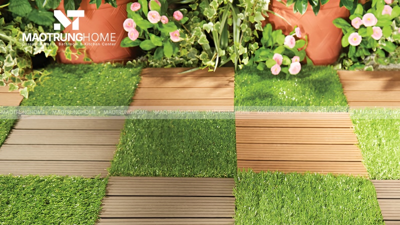 Gạch cỏ lá gừng truyền thống