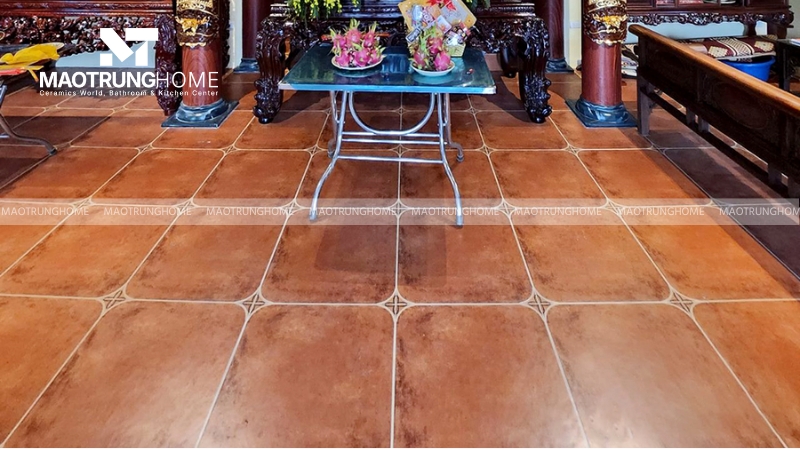 Ưu điểm nổi bật của gạch giả cổ lát nền