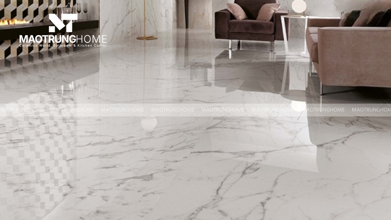 Gạch giả đá Marble (vân cẩm thạch) sang trọng