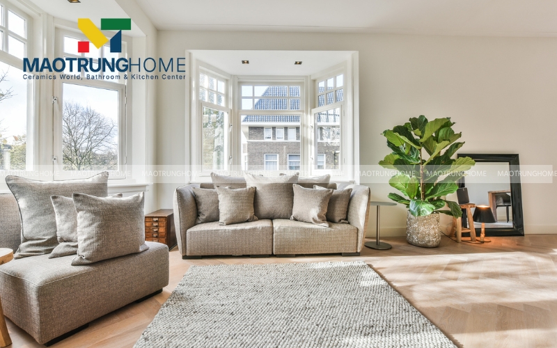 Gạch vân gỗ chống ẩm và chống mối mọt hiệu quả cho mọi gia đình