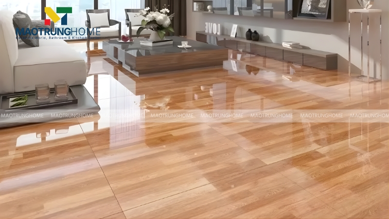 Mẫu gạch 50x50 vân gỗ mộc mạc